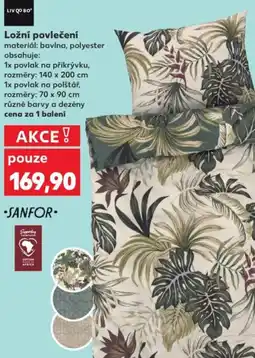 Kaufland Ložní povlečení nabídka
