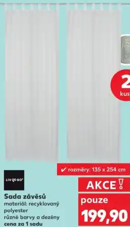 Kaufland Sada závěsů nabídka