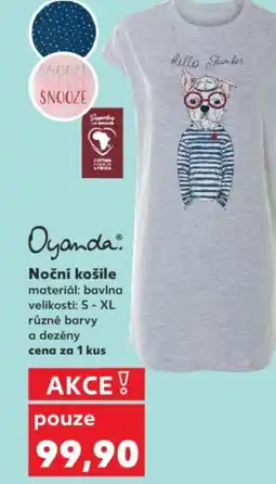 Kaufland Noční košile nabídka