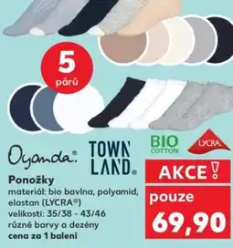 Kaufland Ponožky nabídka