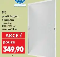 Kaufland Sit proti hmyzu s rámem nabídka