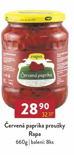 Astur&Qanto Červená paprika proužky Rapa nabídka