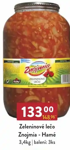 Astur&Qanto Zeleninové lečo Znojmia - Hamé nabídka