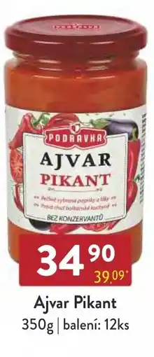 Astur&Qanto Podravka Ajvar Pikant nabídka