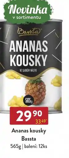 Astur&Qanto Ananas kousky Bassta nabídka
