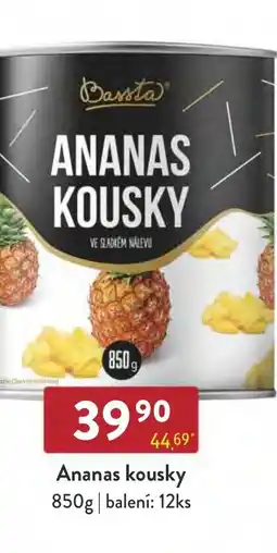 Bassta Ananas kousky