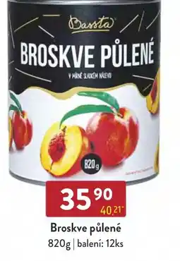 Bassta Broskve půlené