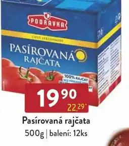 Astur&Qanto Pasírovaná rajčata nabídka
