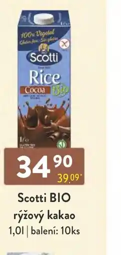 Astur&Qanto Scotti BIO rýžový kakao nabídka