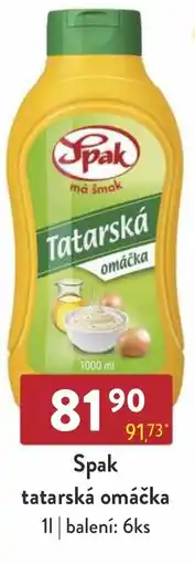 Astur&Qanto Spak tatarská omáčka nabídka