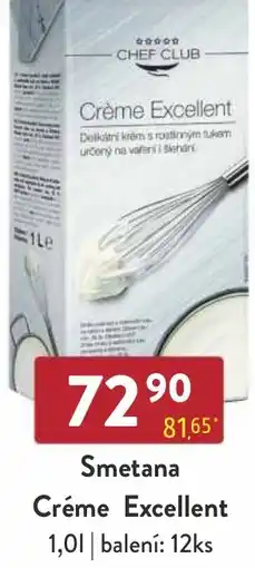 Astur&Qanto Smetana Créme Excellent nabídka