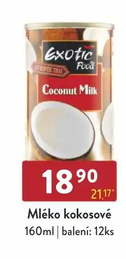 Astur&Qanto Mléko kokosové nabídka