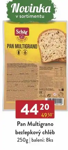 Astur&Qanto Pan Multigrano bezlepkový chléb nabídka
