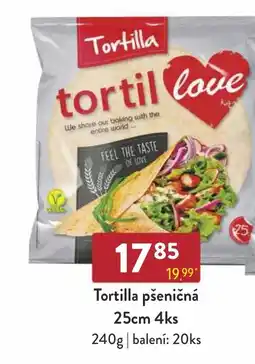 Astur&Qanto Tortilla pšeničná 25cm 4ks nabídka