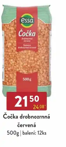 Astur&Qanto Essa Čočka drobnozrnná červená nabídka