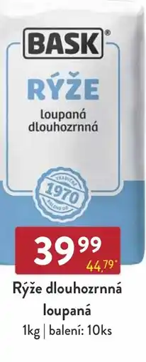 Astur&Qanto Rýže dlouhozrnná loupaná nabídka
