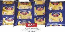 Astur&Qanto La Grande Pasta semolina penne, vřetena, nudle vlasové, kolínka nabídka