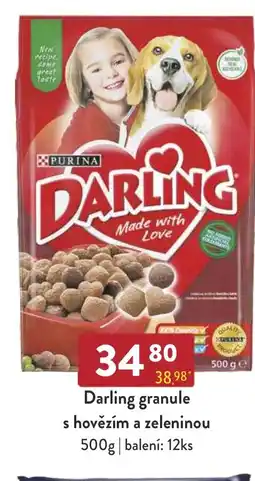 Astur&Qanto Darling granule s hovězím a zeleninou nabídka