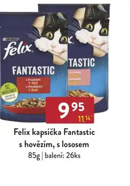 Astur&Qanto Felix kapsička Fantastic s hovězím, s lososem nabídka