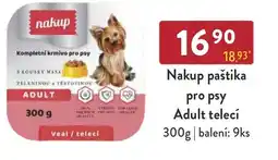 Astur&Qanto Nakup paštika pro psy Adult telecí nabídka