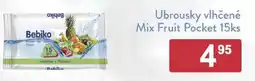 Astur&Qanto Ubrousky vlhčené Mix Fruit Pocket nabídka