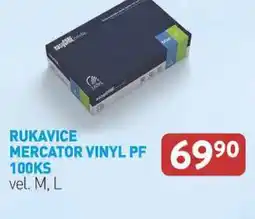 Rukavice mercator vinyl PF