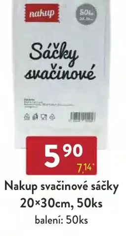 Astur&Qanto Nakup svačinové sáčky 20x30cm nabídka