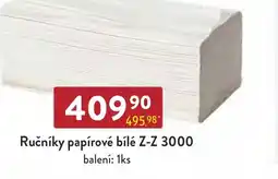 Ručníky papírové bílé Z-Z 3000
