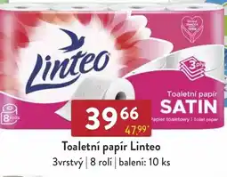 Astur&Qanto Toaletní papír Linteo nabídka