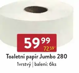 Astur&Qanto Toaletní papír Jumbo 280 nabídka