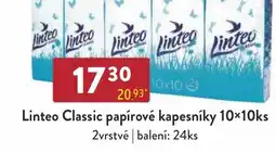 Astur&Qanto Linteo Classic papírové kapesníky nabídka