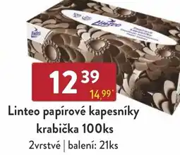Astur&Qanto Linteo papírové kapesníky krabička nabídka