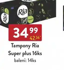 Astur&Qanto Tampony Ria Super plus nabídka