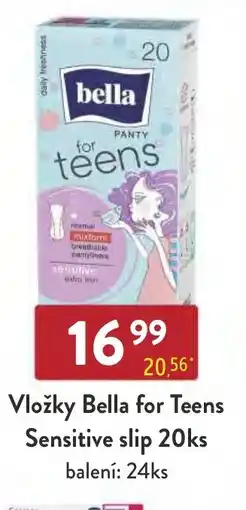 Astur&Qanto Vložky Bella for Teens Sensitive slip nabídka