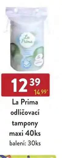 Astur&Qanto La Prima odličovací tampony maxi nabídka