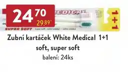 Zubní kartáček White Medical 1+1 soft, super soft