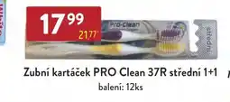 Astur&Qanto Zubní kartáček PRO Clean 37R střední 1+1 nabídka