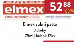 Astur&Qanto Elmex zubní pasta nabídka