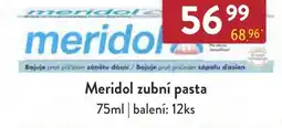 Astur&Qanto Meridol zubní pasta nabídka