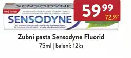 Astur&Qanto Zubní pasta Sensodyne Fluorid nabídka