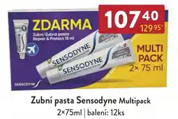 Astur&Qanto Zubní pasta Sensodyne Multipack nabídka