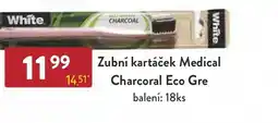 Zubní kartáček Medical Charcoral Eco Gre