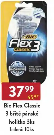 Astur&Qanto Bic Flex Classic 3 bříté pánské holítko nabídka