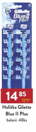 Holítka Gilette Blue II Plus