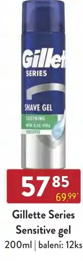 Astur&Qanto Gillette Series Sensitive gel nabídka