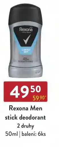 Astur&Qanto Rexona Men stick deodorant nabídka