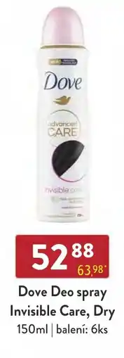 Astur&Qanto Dove Deo spray Invisible Care, Dry nabídka
