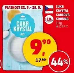 Penny Market CUKR KRYSTAL KARLOVA KORUNA nabídka
