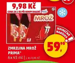 Penny Market ZMRZLINA MROŽ PRIMA nabídka