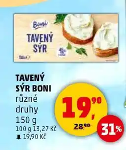 Penny Market TAVENÝ SÝR BONI nabídka